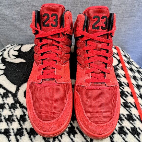% Nike Men\'s Air Jordan 1 Flight 4 838818-600 Red Basketball Shoes Sz 11.5  AJ28 main image 6